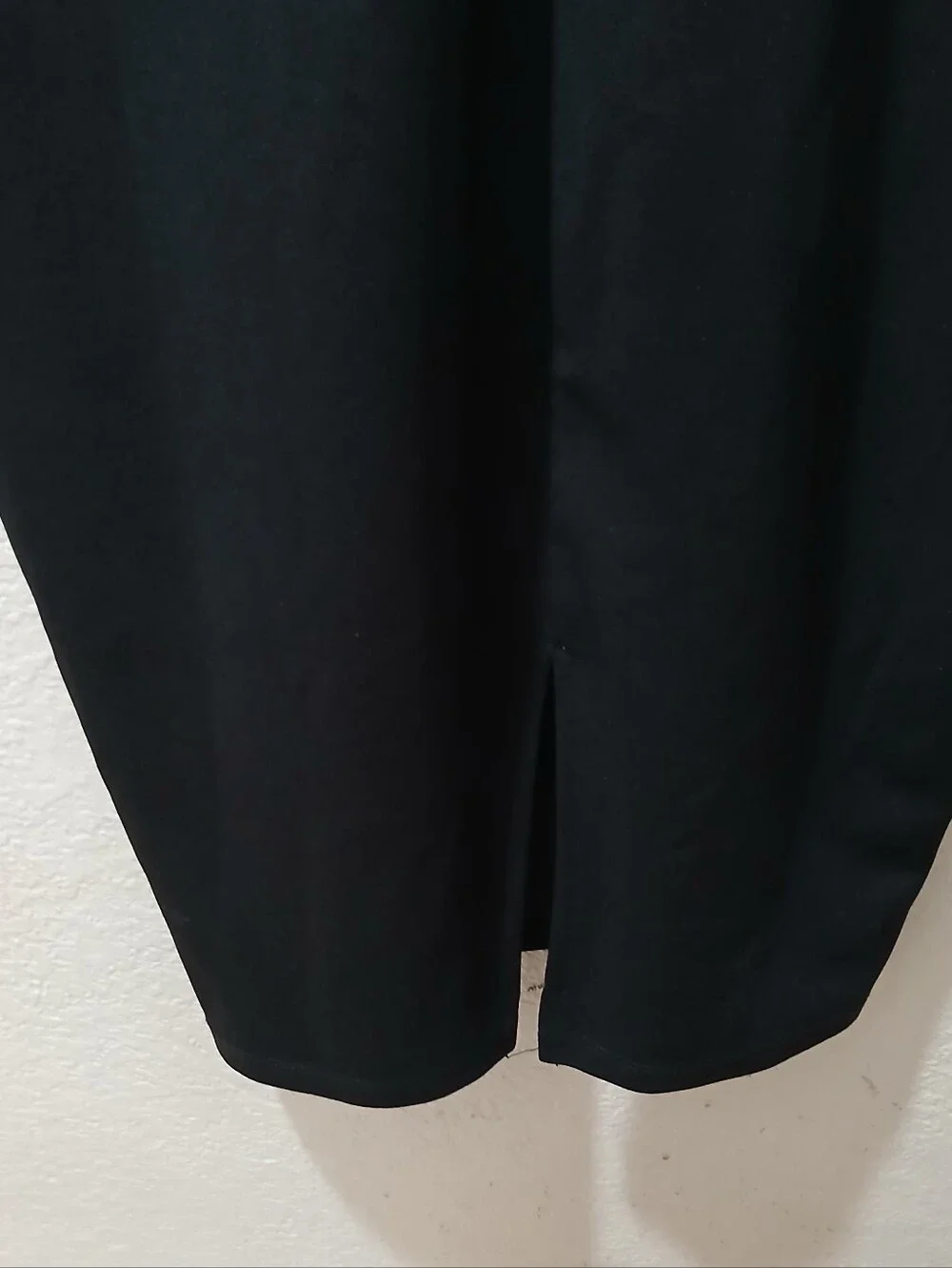 Lulu's new  Black Lace-Embellished Midi Bodycon Dress
